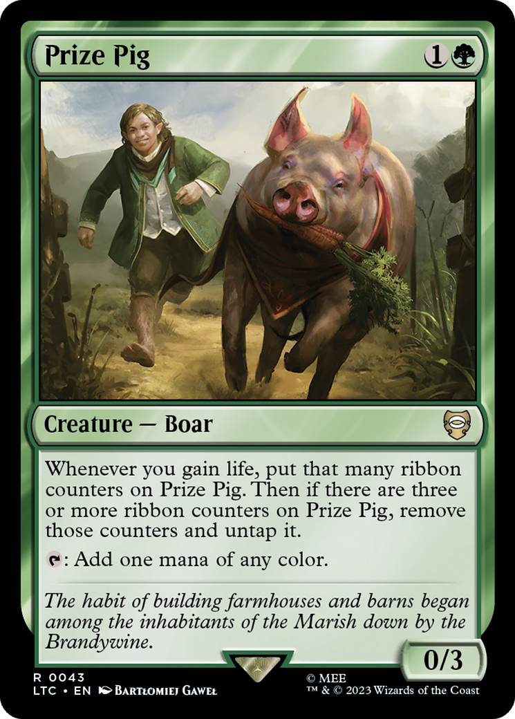 Prize Pig [The Lord of the Rings: Tales of Middle-Earth Commander] | Good Games Cannington
