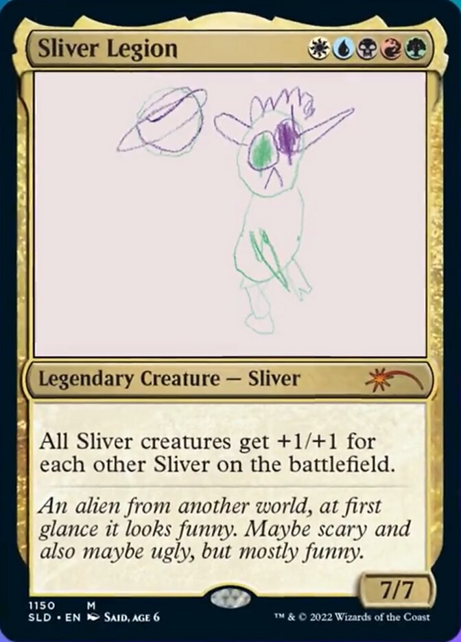 Sliver Legion (1150) [Secret Lair Drop Series] | Good Games Cannington