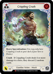 Crippling Crush [U-WTR043] (Welcome to Rathe Unlimited)  Unlimited Rainbow Foil | Good Games Cannington