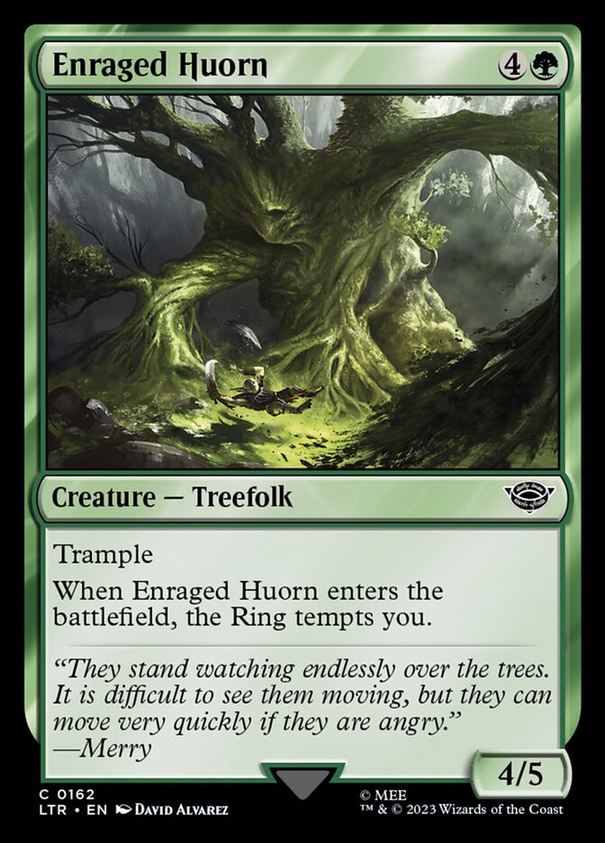 Enraged Huorn 162/281 (Universes Beyond: The Lord of the Rings: Tales of Middle-earth)  - Foil | Good Games Cannington