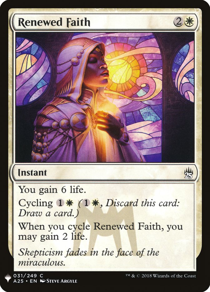Renewed Faith [Mystery Booster] | Good Games Cannington