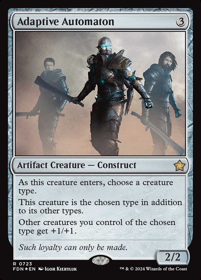Adaptive Automaton 723 (Foundations)  - Foil | Good Games Cannington