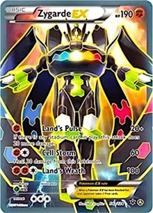 Zygarde EX (54a/124) (Alternate Art Promo) [XY: Fates Collide] | Good Games Cannington