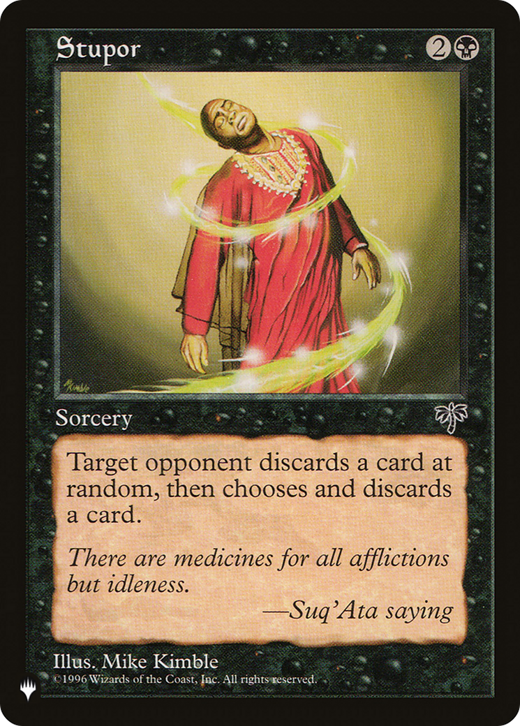 Stupor [The List] | Good Games Cannington