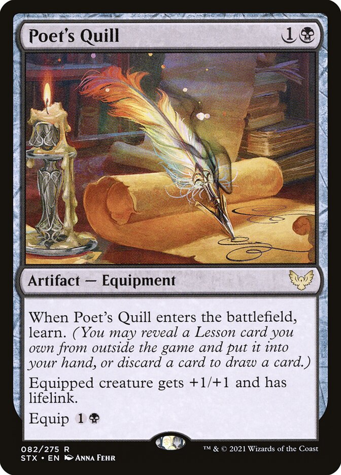 Poets Quill 82 (Strixhaven: School of Mages)  | Good Games Cannington