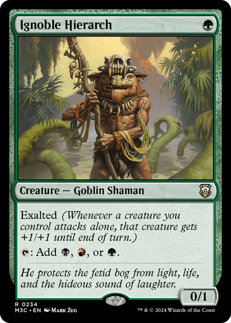 Ignoble Hierarch [Modern Horizons 3 Commander] | Good Games Cannington