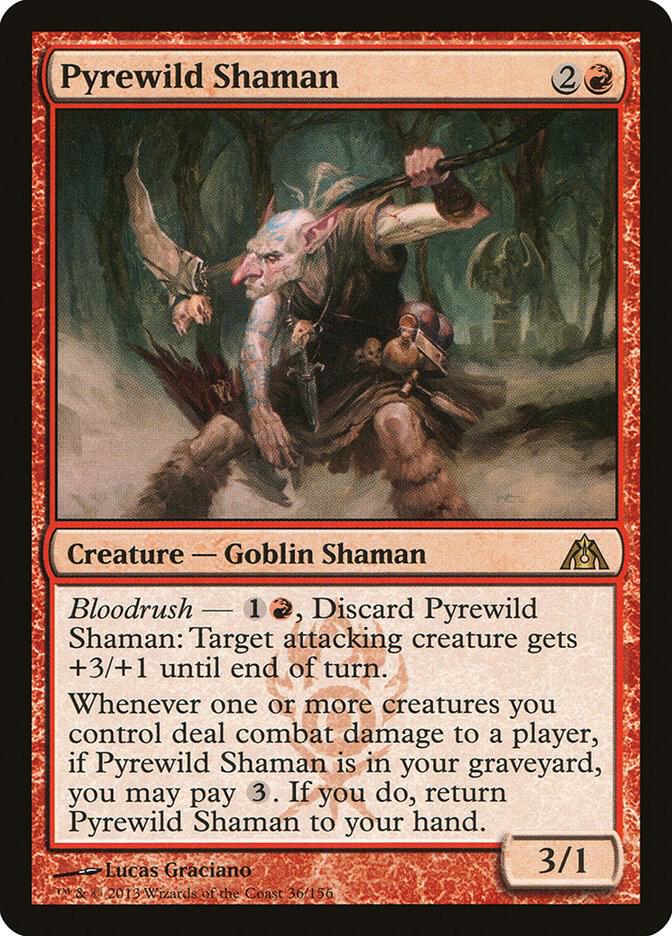Pyrewild Shaman 36 (Dragon's Maze)  | Good Games Cannington