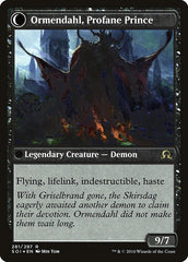 Westvale Abbey // Ormendahl, Profane Prince [Shadows over Innistrad Prerelease Promos] | Good Games Cannington