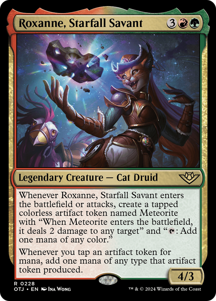 Roxanne, Starfall Savant [Outlaws of Thunder Junction] | Good Games Cannington