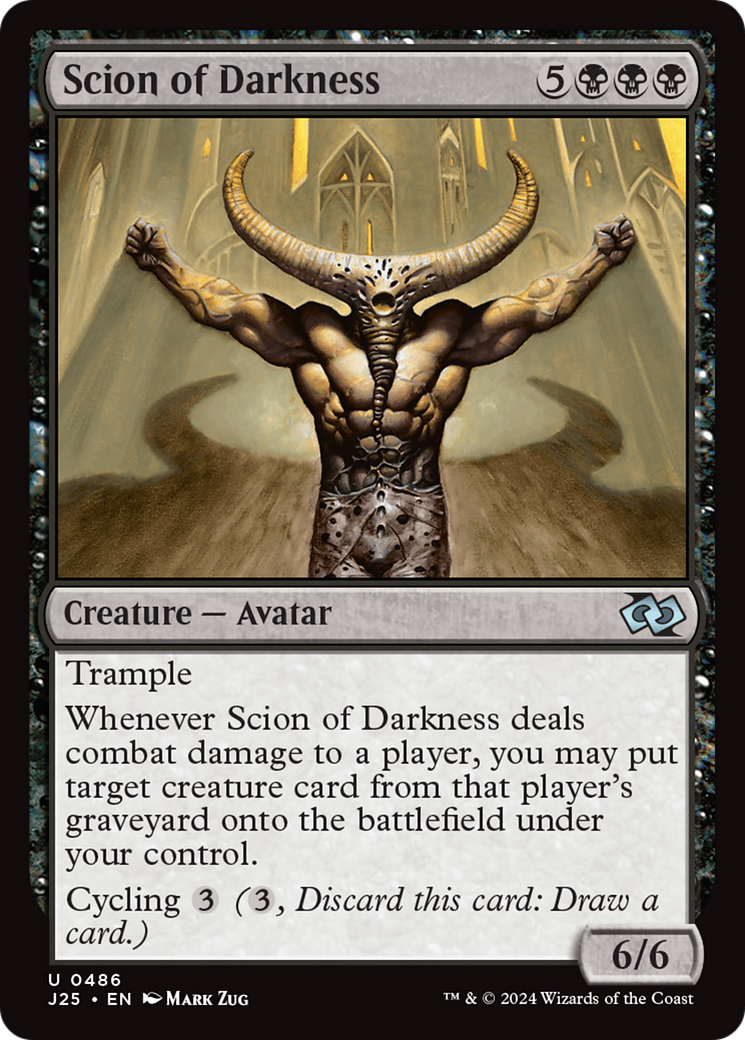 Scion of Darkness [Foundations Jumpstart] | Good Games Cannington