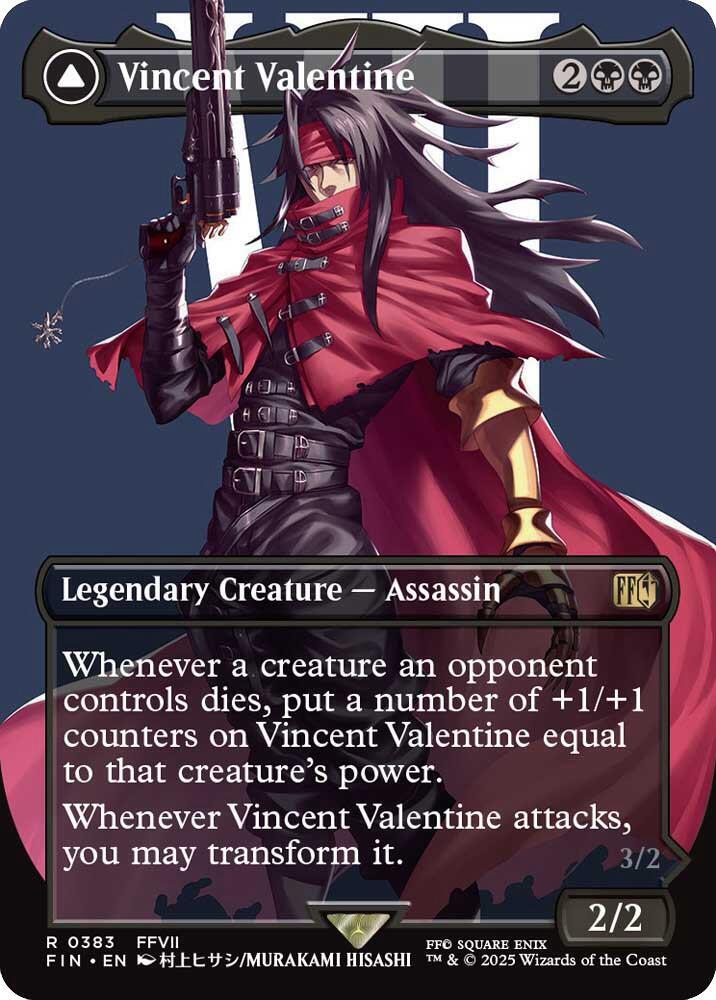 Vincent Valentine // Galian Beast 383 (FINAL FANTASY)  - Borderless | Good Games Cannington