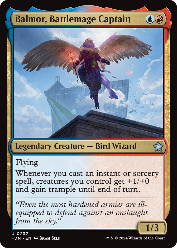 Balmor, Battlemage Captain [Foundations] | Good Games Cannington