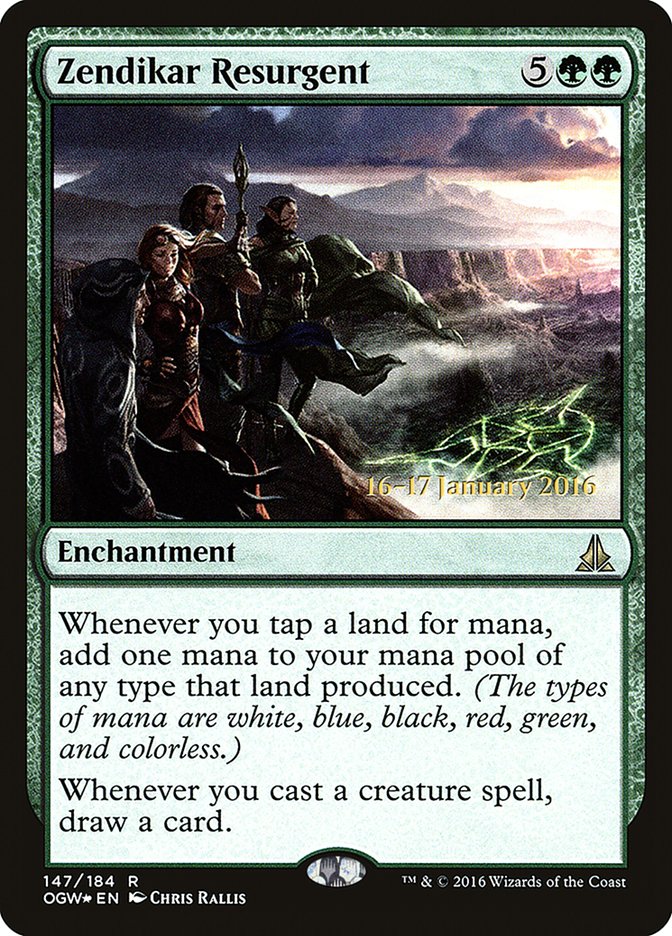 Zendikar Resurgent [Oath of the Gatewatch Prerelease Promos] | Good Games Cannington
