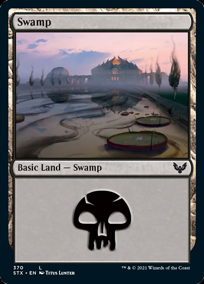 Swamp (370) [Strixhaven: School of Mages] | Good Games Cannington