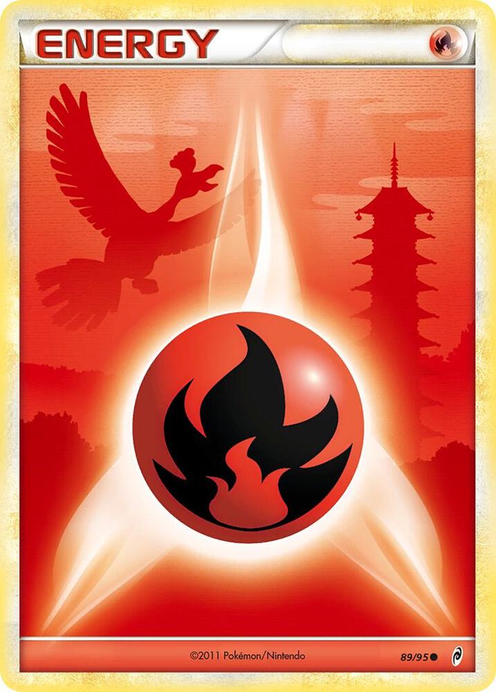 Fire Energy 89/95 (Call of Legends)  - Holofoil | Good Games Cannington