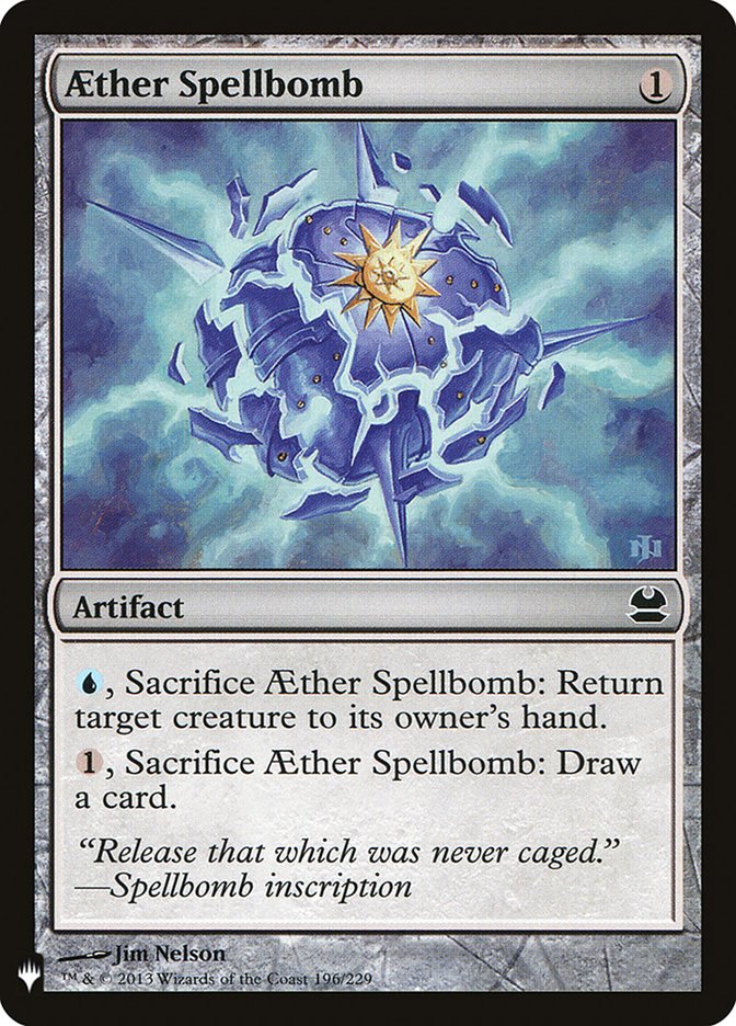 Aether Spellbomb [Mystery Booster] | Good Games Cannington