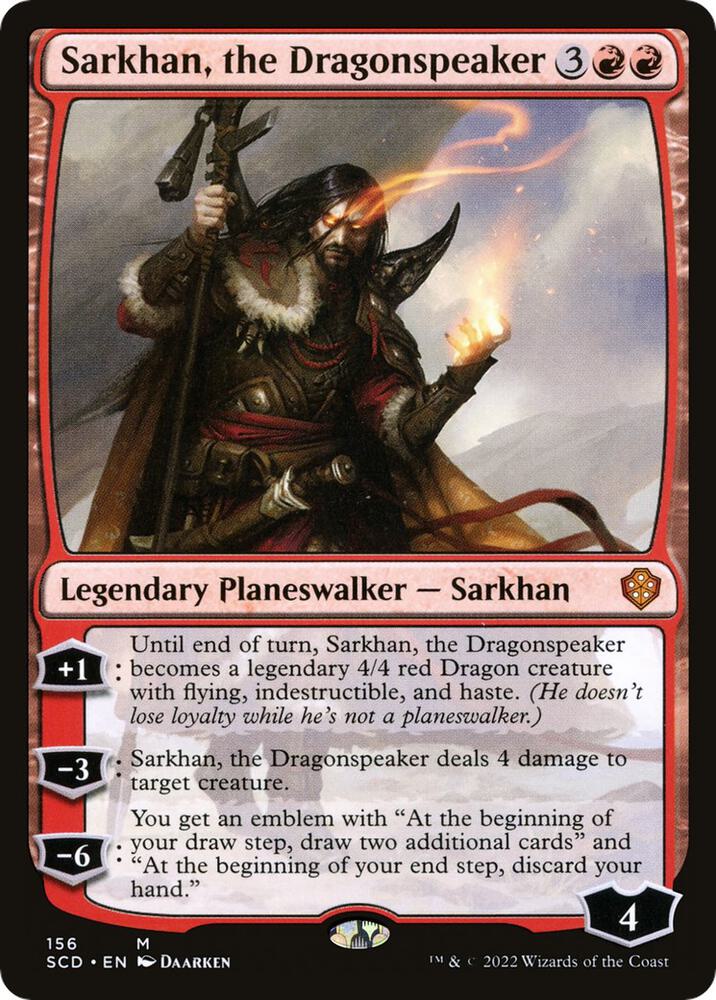 Sarkhan the Dragonspeaker 156 (Starter Commander Decks)  | Good Games Cannington
