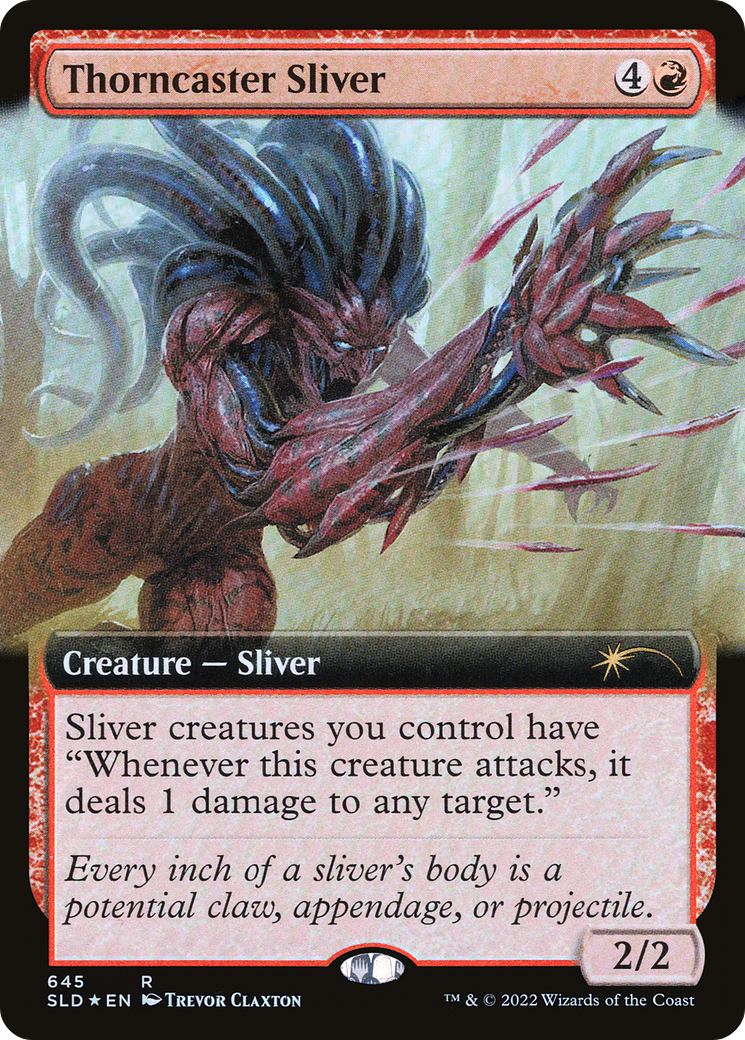 Thorncaster Sliver (Extended Art) [Secret Lair Drop Series] | Good Games Cannington
