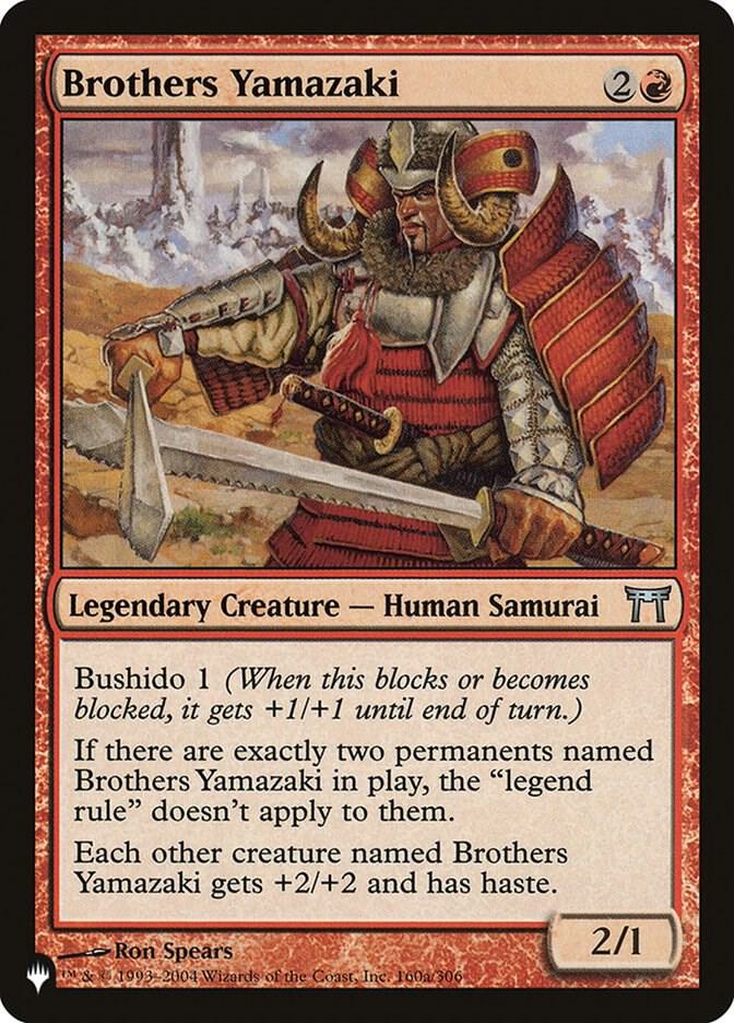 Brothers Yamazaki CHK-160/5075 (The List Reprints)  | Good Games Cannington