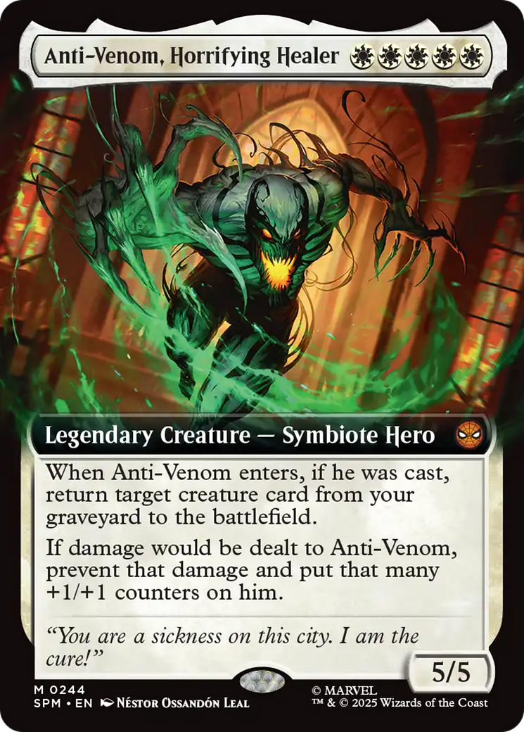 Anti-Venom, Horrifying Healer (Extended Art) [Marvel's Spider-Man] | Good Games Cannington