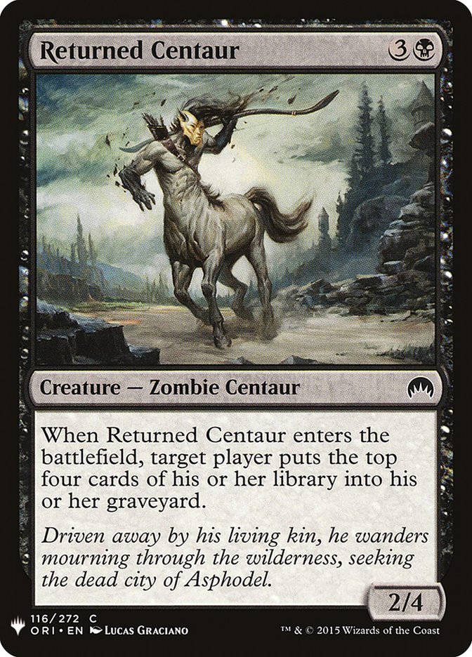 Returned Centaur [Mystery Booster] | Good Games Cannington