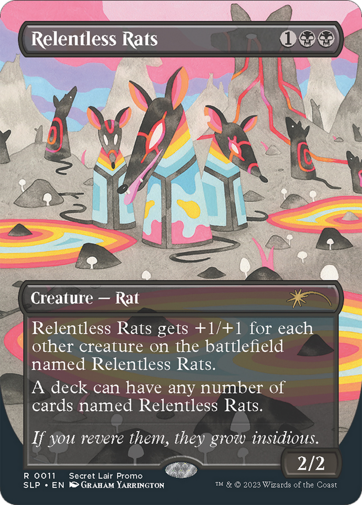 Relentless Rats (0011) [Secret Lair Showdown] | Good Games Cannington