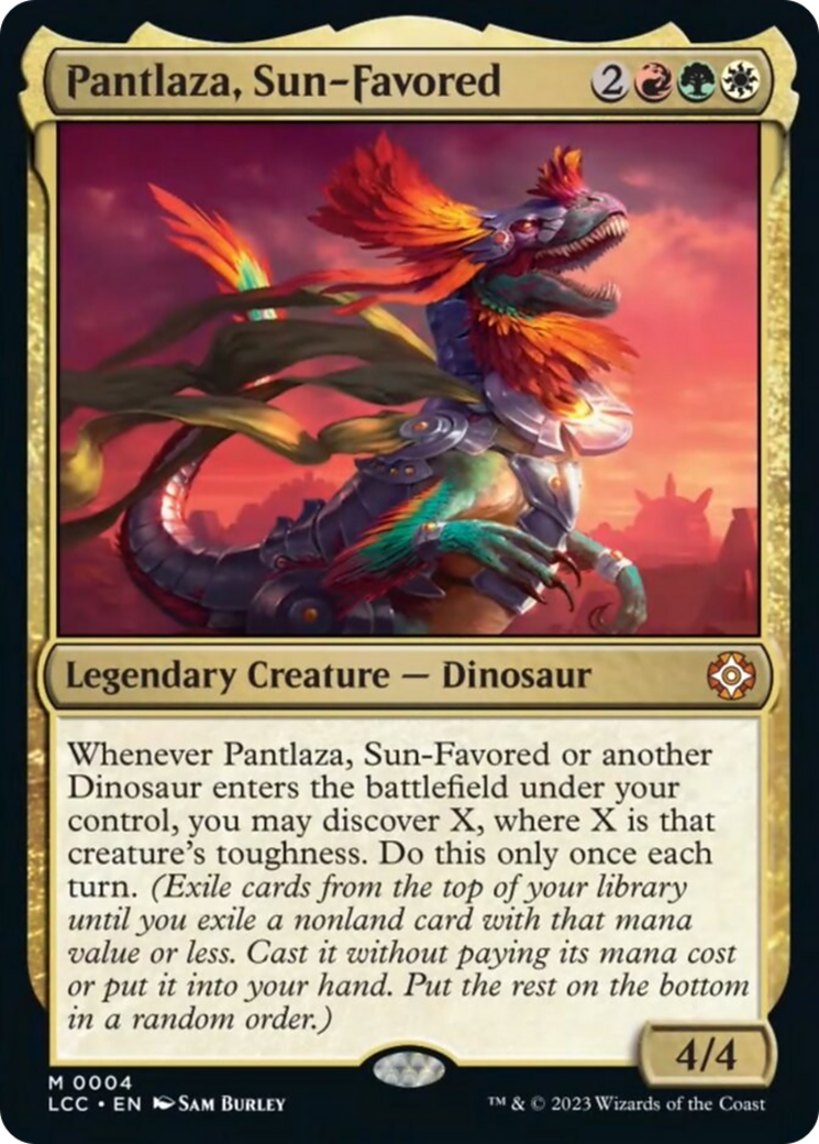 Pantlaza, Sun-Favored [The Lost Caverns of Ixalan Commander] | Good Games Cannington