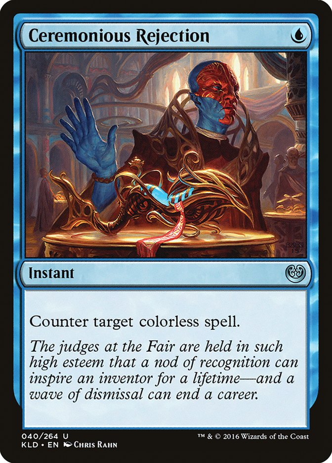 Ceremonious Rejection [Kaladesh] | Good Games Cannington