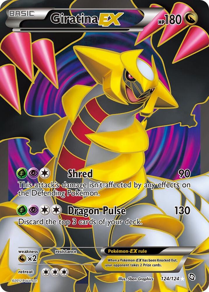 Giratina EX 124/124 (Dragons Exalted)  - Holofoil | Good Games Cannington