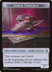 Angel Warrior // Goblin Construct Double-Sided Token [Zendikar Rising Tokens] | Good Games Cannington