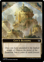 City's Blessing // Ogre Double-Sided Token [Commander Masters Tokens] | Good Games Cannington