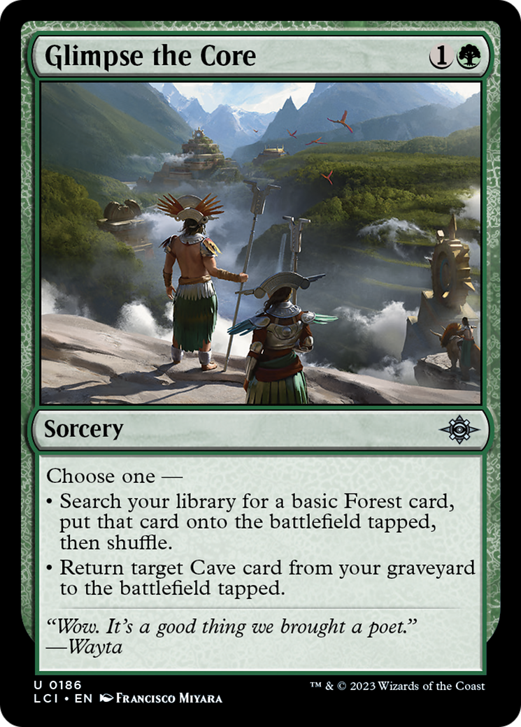 Glimpse the Core [The Lost Caverns of Ixalan] | Good Games Cannington