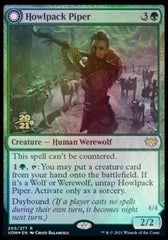 Howlpack Piper // Wildsong Howler [Innistrad: Crimson Vow Prerelease Promos] | Good Games Cannington