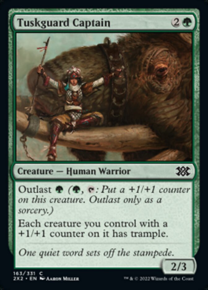 Tuskguard Captain [Double Masters 2022] | Good Games Cannington
