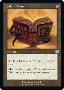 Jalum Tome 24/63 (The Brothers' War: Retro Frame Artifacts)  - Foil | Good Games Cannington
