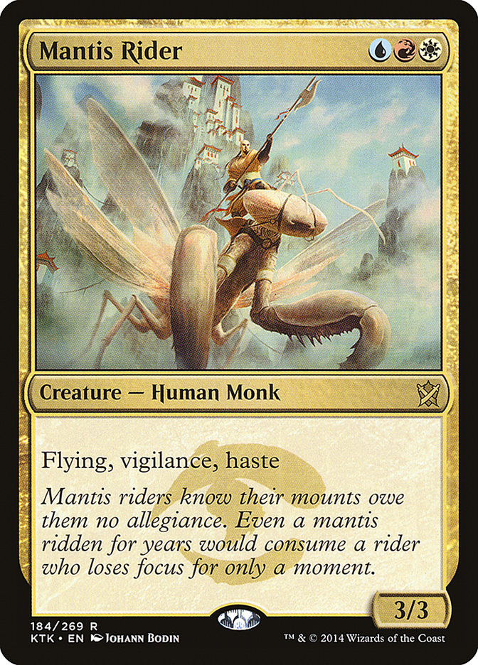 Mantis Rider 184 (Khans of Tarkir)  | Good Games Cannington