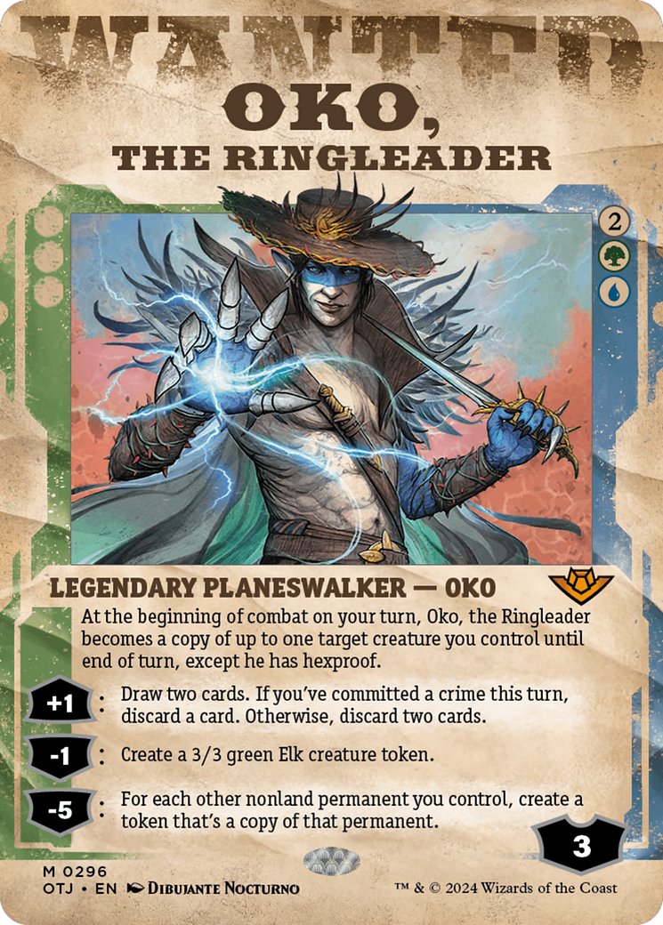 Oko, the Ringleader (Showcase) [Outlaws of Thunder Junction] | Good Games Cannington