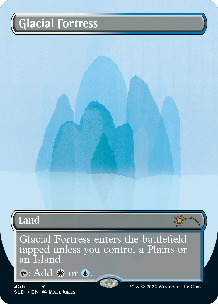 Glacial Fortress (Borderless) [Secret Lair Drop Series] | Good Games Cannington