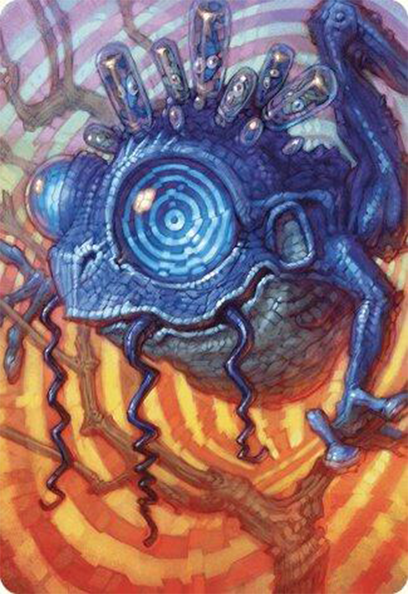 Psychic Frog Art Card [Modern Horizons 3 Art Series] | Good Games Cannington