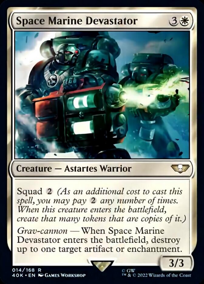 Space Marine Devastator [Warhammer 40,000] | Good Games Cannington