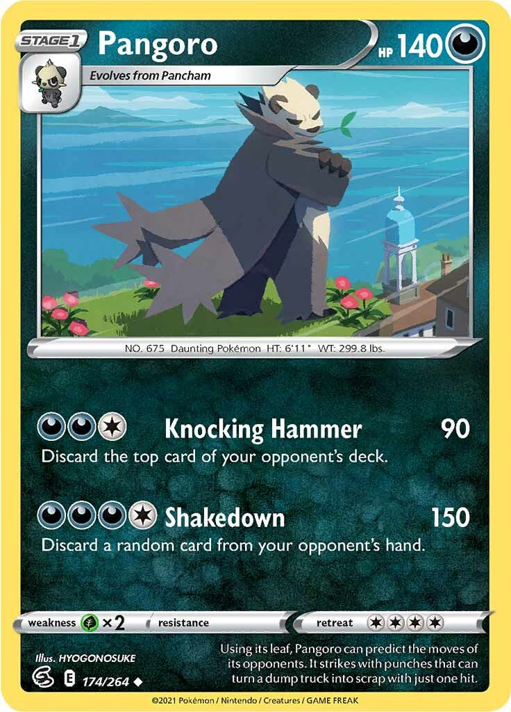 Pangoro (174/264) [Sword & Shield: Fusion Strike] | Good Games Cannington
