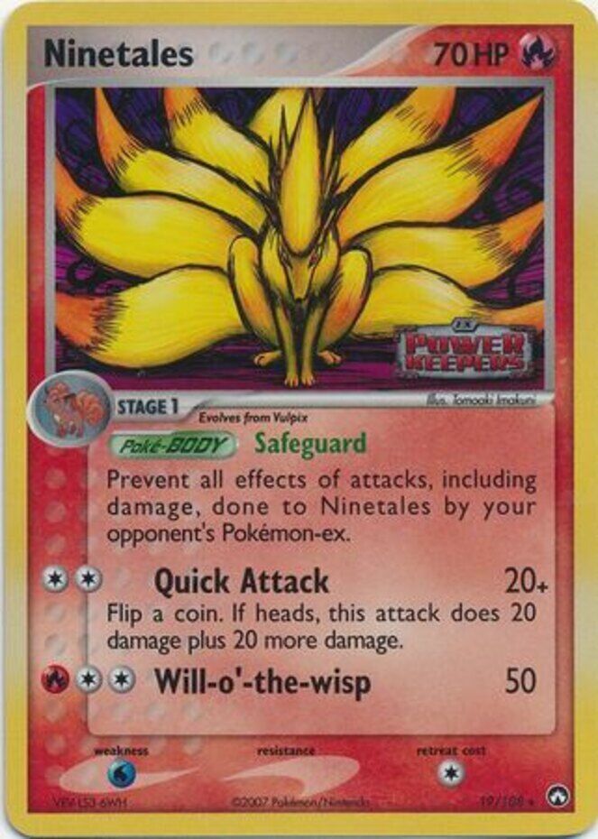 Ninetales (19/108) (Stamped) [EX: Power Keepers] | Good Games Cannington