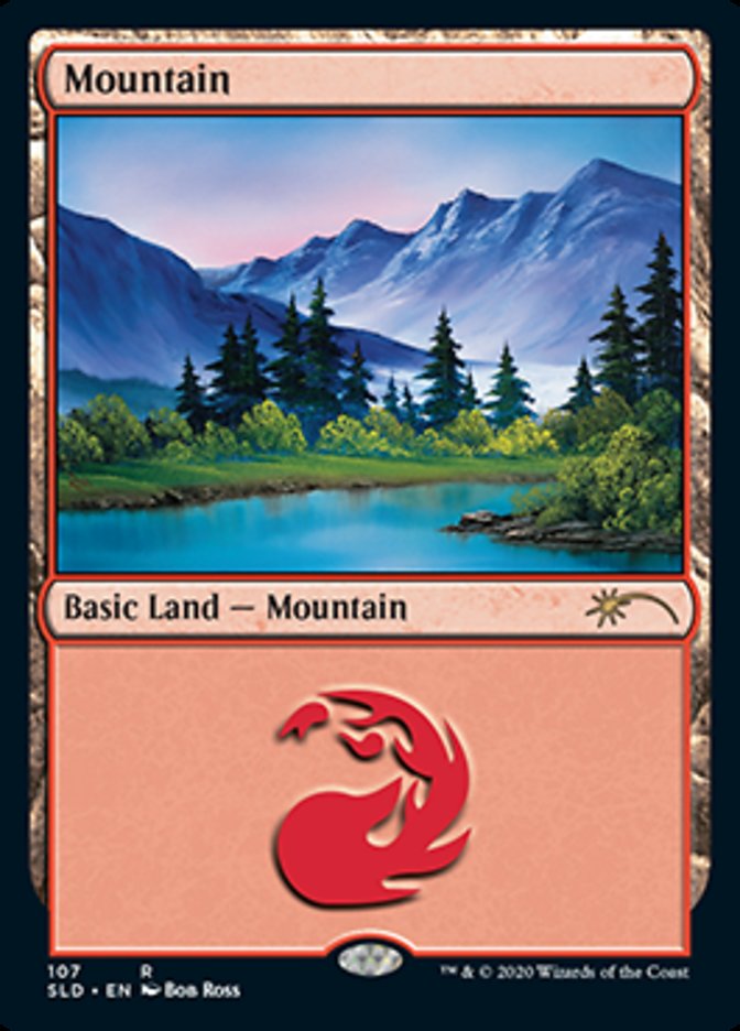Mountain (107) [Secret Lair Drop Series] | Good Games Cannington