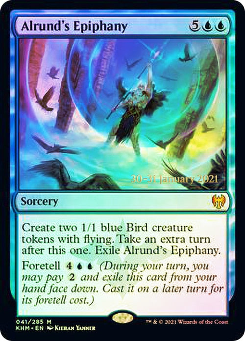 Alrund's Epiphany [Kaldheim Prerelease Promos] | Good Games Cannington