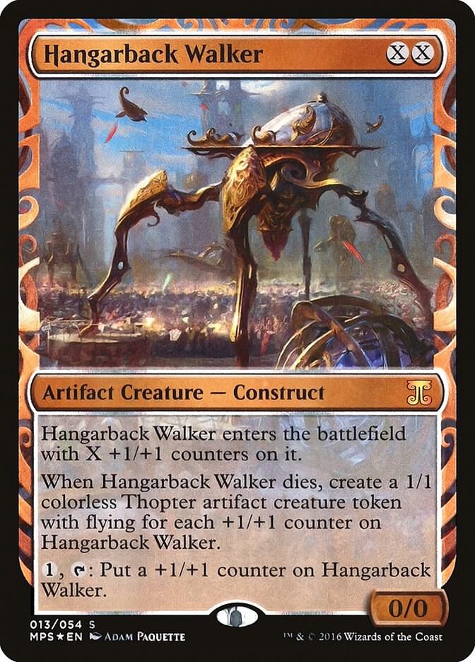 Hangarback Walker 13/54 (Masterpiece Series: Kaladesh Inventions)  - Foil | Good Games Cannington
