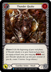 Thunder Quake (Yellow) [EVR025] (Everfest)  1st Edition Normal | Good Games Cannington