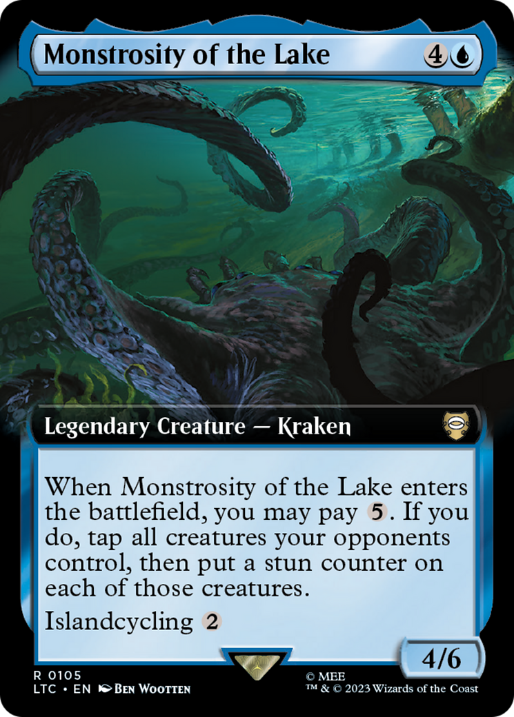 Monstrosity of the Lake (Extended Art) [The Lord of the Rings: Tales of Middle-Earth Commander] | Good Games Cannington