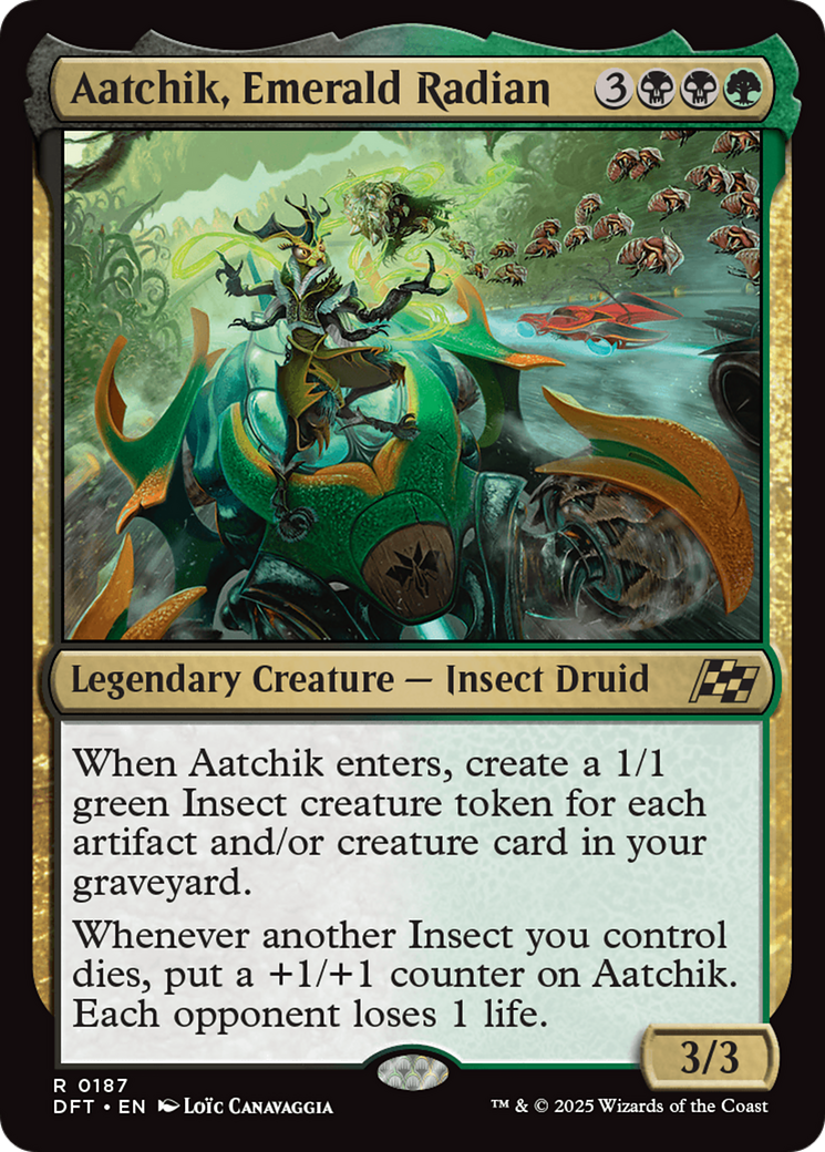 Aatchik, Emerald Radian [Aetherdrift] | Good Games Cannington