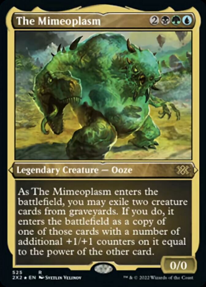 The Mimeoplasm (Foil Etched) [Double Masters 2022] | Good Games Cannington