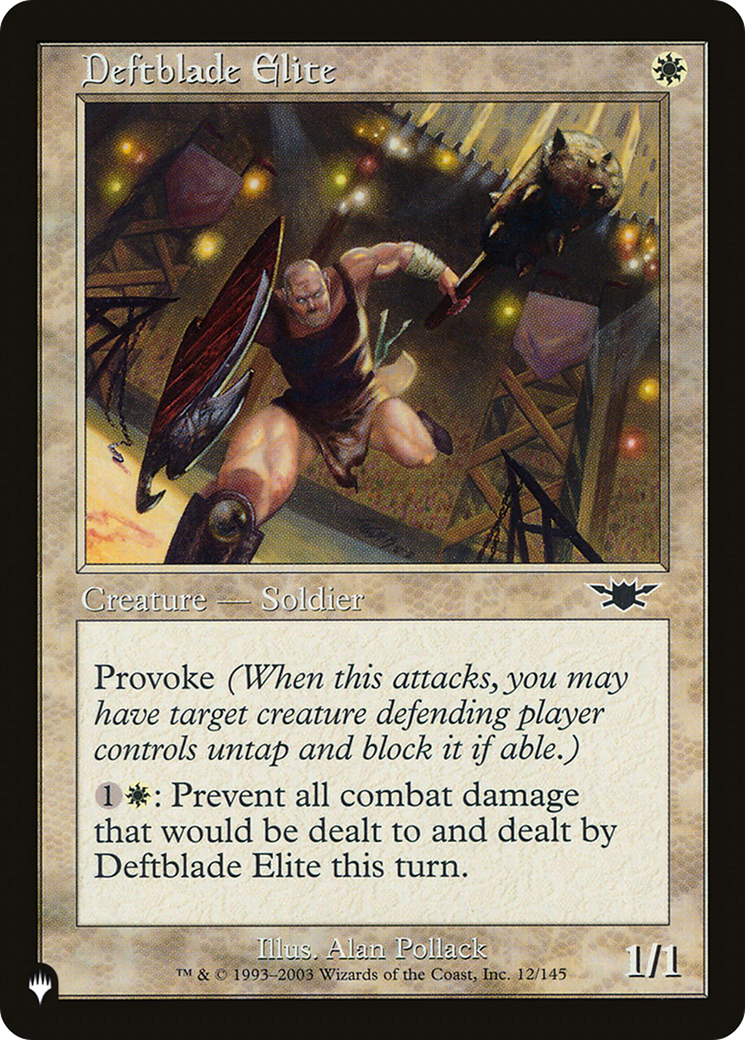 Deftblade Elite [The List] | Good Games Cannington